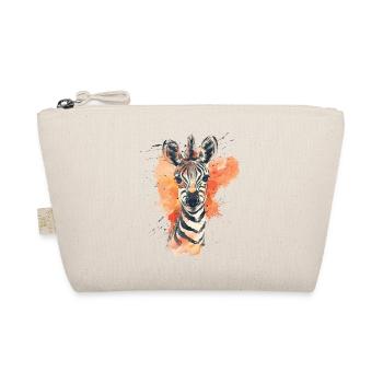 Zebra - Organic Pouch - nature - Front