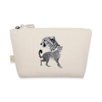 Cheetah - Organic Pouch - nature - Front