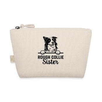 Rough Collie Sister Rough Collie Dog Lover Rough C - Bio-Täschchen - Natur - Vorne