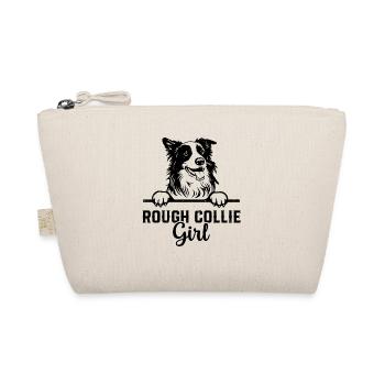 Rough Collie Fille Rough Collie Amoureux des chiens Rough Col - Trousse biologique - nature - Devant