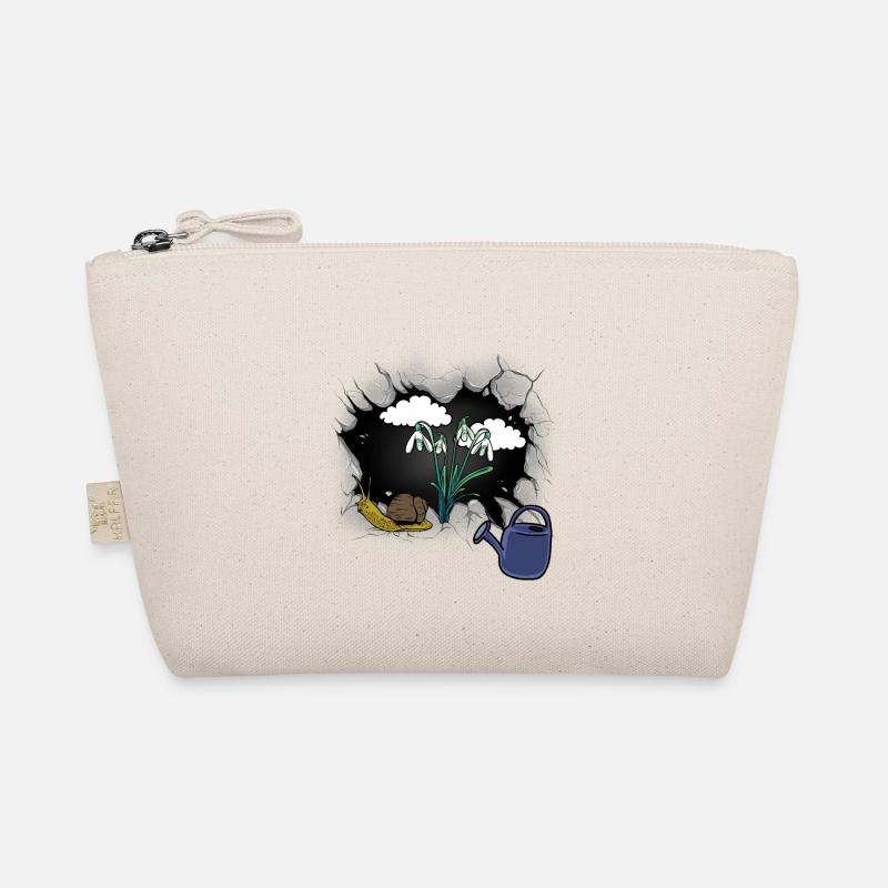 Snail Snails Garden Nature Spring Organic Pouch