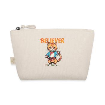 Martial Arts Cat - Believer Martial Arts Cat - - Organic Pouch - nature - Front