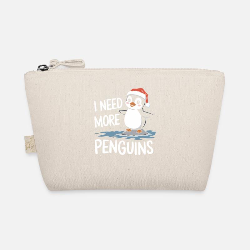 J’ai besoin de plus de pingouins Noël drôle Trousse biologique