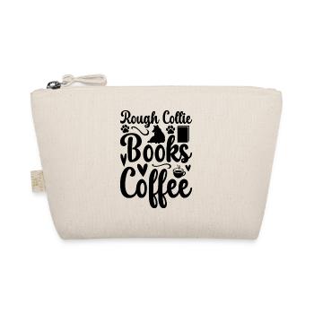 Rough Collie Books Café - Rough Collie Dog Lover - Trousse biologique - nature - Devant