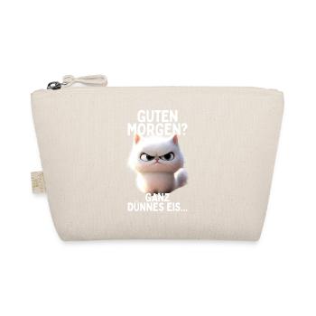 Good morning very thin cream morning grouch cats - Organic Pouch - nature - Front