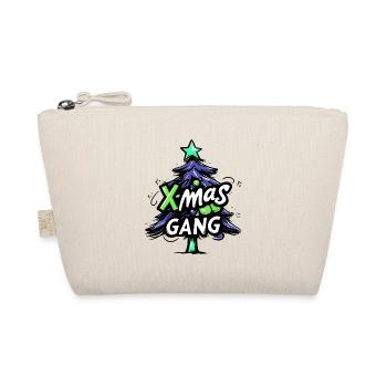 X-Mas Gang Weihnachten Team - Bio-Täschchen - Natur - Vorne