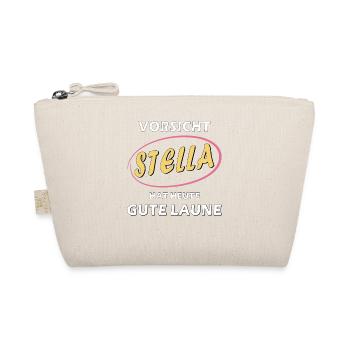 ATTENTION : STELLA EST DE BONNE HUMEUR - Trousse biologique - nature - Devant