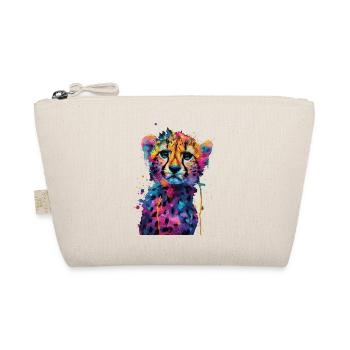 Cheetah - Organic Pouch - nature - Front