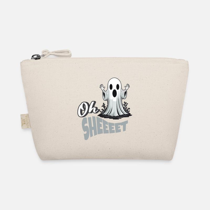 Funny Halloween Oh Sheet Ghost Organic Pouch