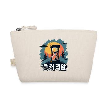 THINKING (IN KOREAN) - Organic Pouch - nature - Front