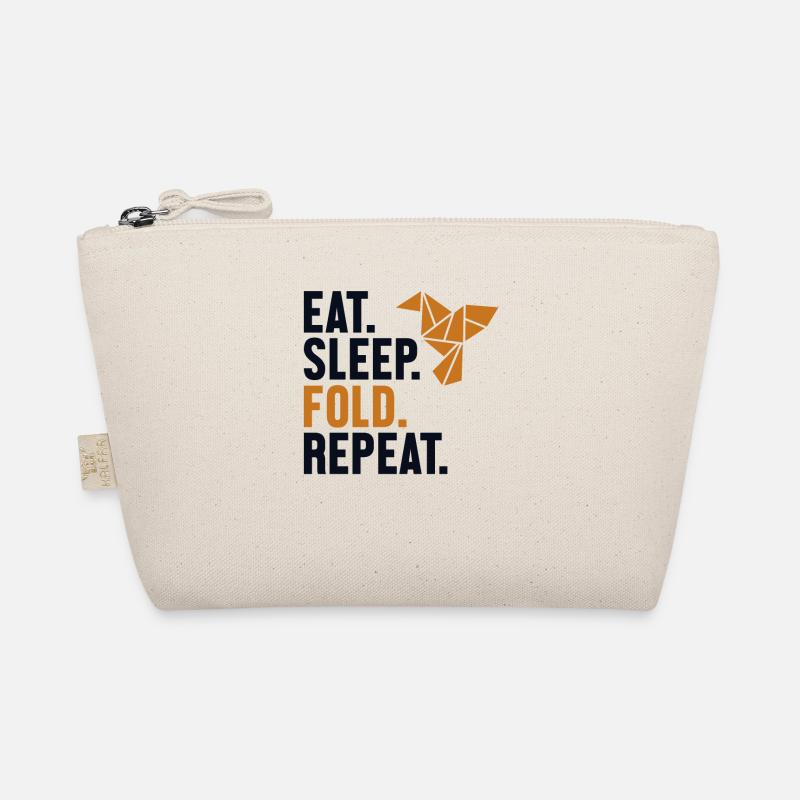 Manger dormir plier répéter hibou grue en papier pliage Trousse biologique
