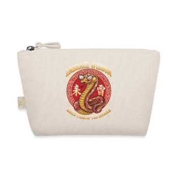 Embrace Wisdom Lunar New Year 2025 Year Of The - Organic Pouch - nature - Front