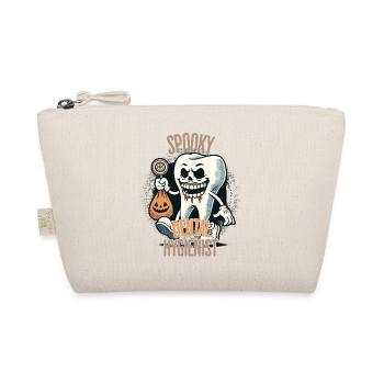 Spooky Dental Hygienist Halloween Design - Bio-Täschchen - Natur - Vorne