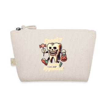 Halloween Spooky Dental Hygienist - Organic Pouch - nature - Front