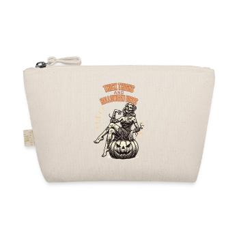 Fun Halloween: Thick Thighs and Vibes - Organic Pouch - nature - Front