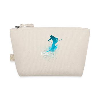 Ischgl Skiers Silhouette Ischgl Skis - Organic Pouch - nature - Front