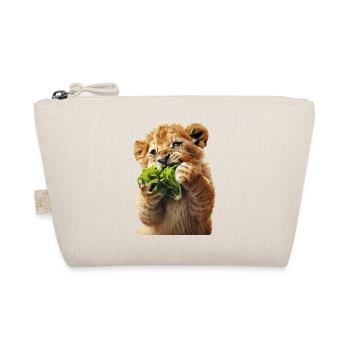 Löwe - Bio-Täschchen - Natur - Vorne