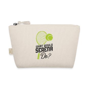 Drôle de joueur de tennis raquette Quoi - Trousse biologique - nature - Devant