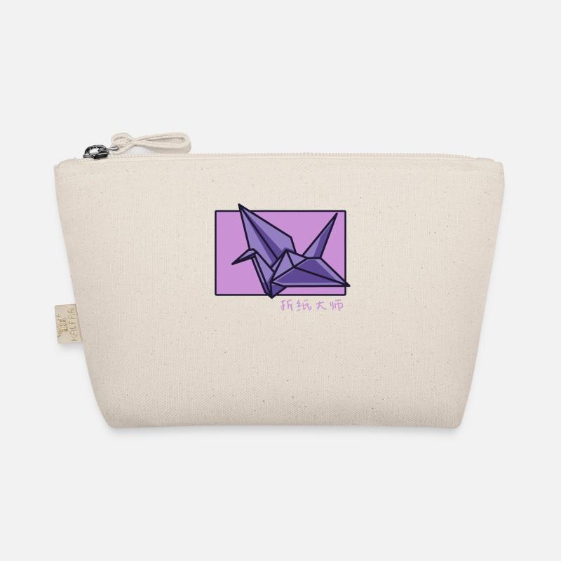 Origami Doodle Chinesisches Hanzi Eule Papierkranich Bio-Täschchen