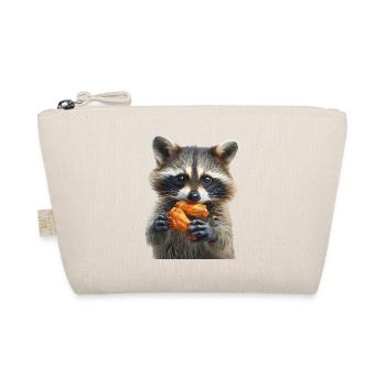 Raccoon - Organic Pouch - nature - Front
