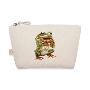 Frog - Organic Pouch - nature - Front