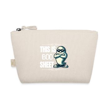 Drôle de fantôme d’Halloween 'This Is Boo Sheet' - Trousse biologique - nature - Devant