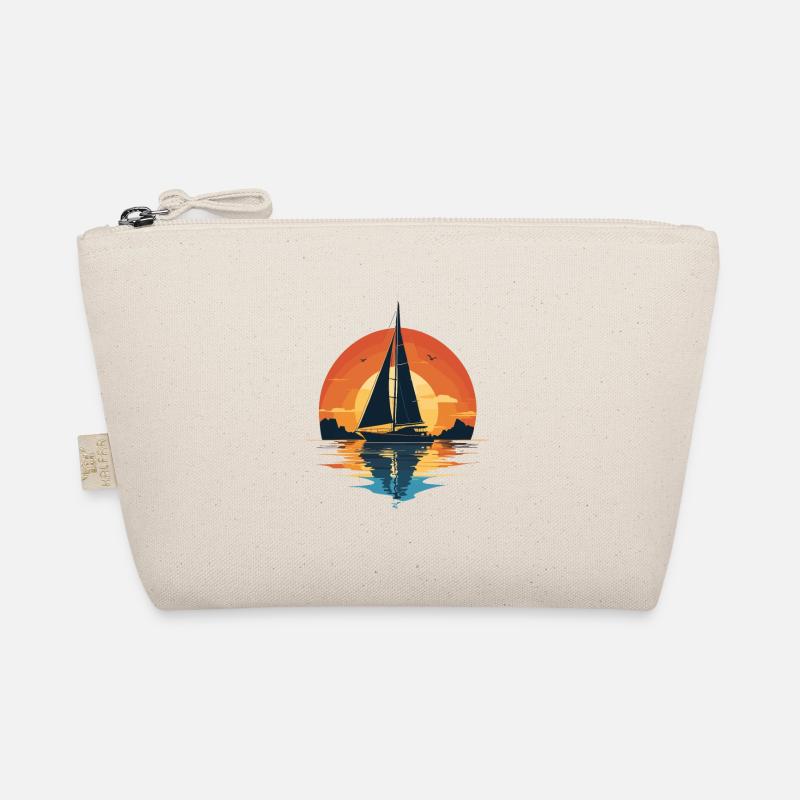 Aventure en voilier au coucher du soleil Trousse biologique