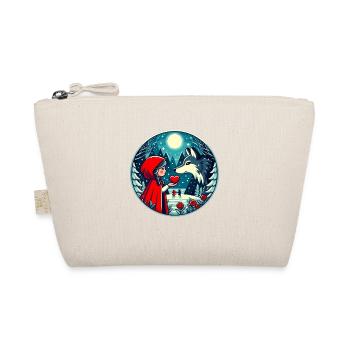 Conte de fées Petit Chaperon Rouge Loup Enfants Mignon Fantaisie - Trousse biologique - nature - Devant