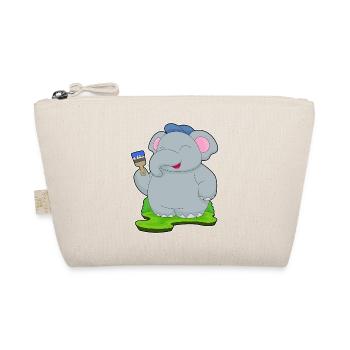 Peintre éléphant Peinture au pinceau - Trousse biologique - nature - Devant