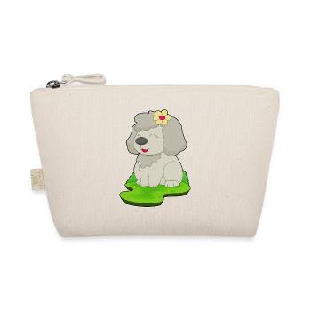 Hund Blume - Bio-Täschchen - Natur - Vorne