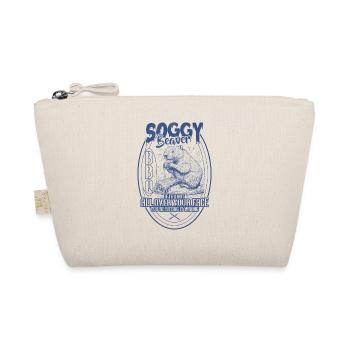 Soggy Beaver BBQ Funny - Organic Pouch - nature - Front