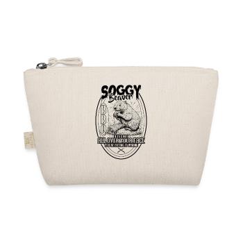 Soggy Beaver BBQ Funny - Organic Pouch - nature - Front