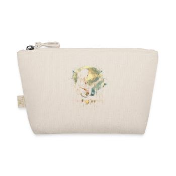 Banjo Player Drawing - Organic Pouch - nature - Front