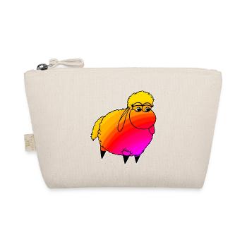 Wolly Sheepling Rainbow Retro wave Gaming - Bio-Täschchen - Natur - Vorne