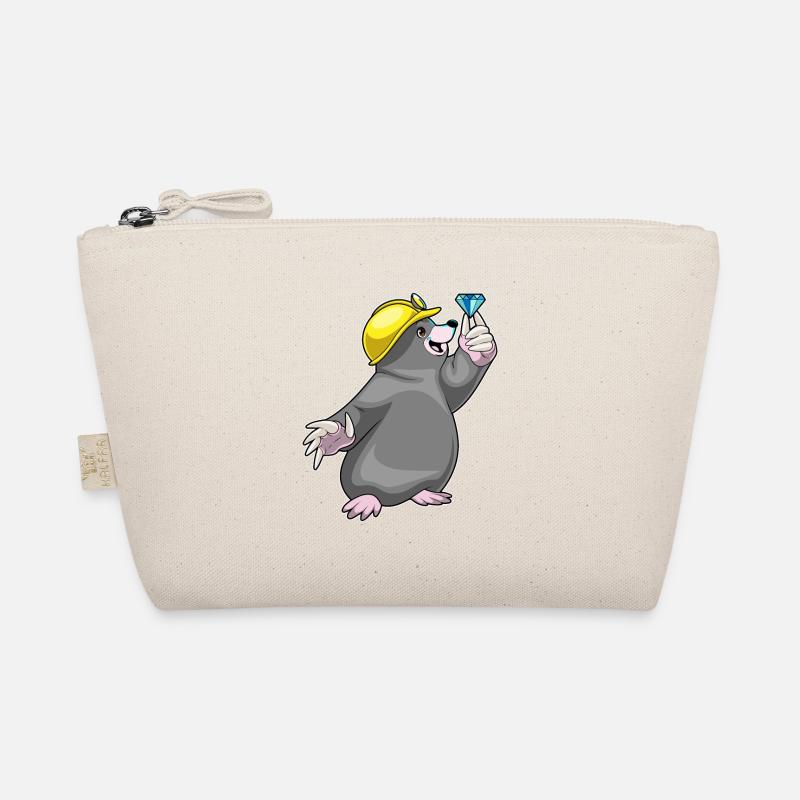 Mole Miner Jewel Mining Organic Pouch