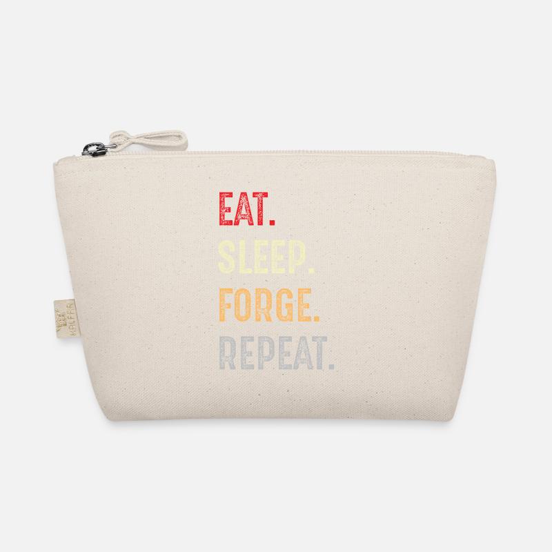 eat sleep forge repeat - Trousse biologique - nature