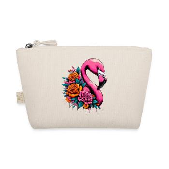 Flamingo - Bio-Täschchen - Natur - Vorne