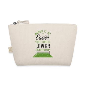 drôle de raquette de joueur de tennis - Trousse biologique - nature - Devant