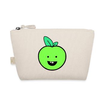 apfel smile - Bio-Täschchen - Natur - Vorne
