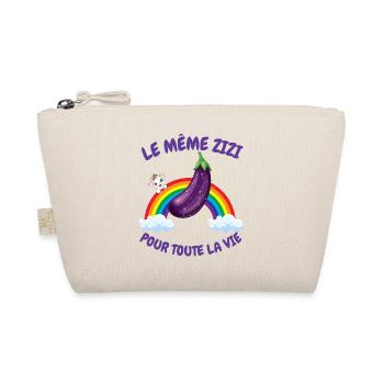 Team Mariée, EVJF, Cadeau Future Mariée - Trousse biologique - nature - Devant