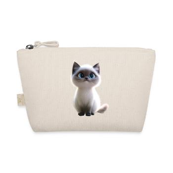 Ragdoll Katze Ragdollkatze Cat Süße Ragdoll Katzen - Bio-Täschchen - Natur - Vorne