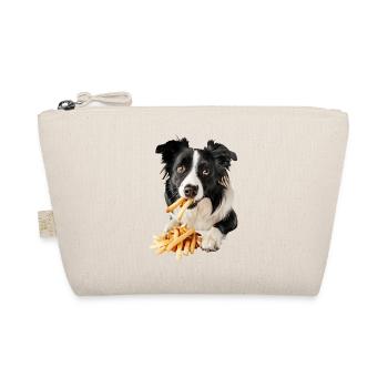 Border Collie - Bio-Täschchen - Natur - Vorne