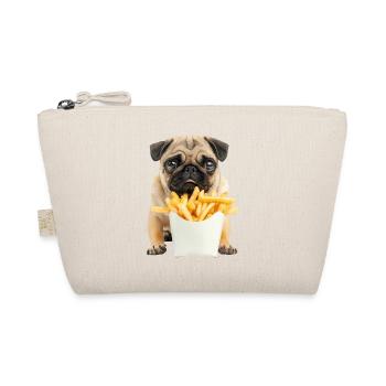 Mops - Bio-Täschchen - Natur - Vorne