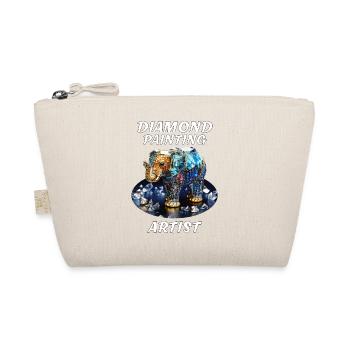 DIAMOND ELEPHANT DIAMOND PAINTING ARTIST - Organic Pouch - nature - Front