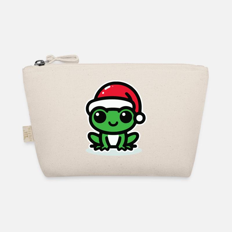 Christmas Frog Frog Organic Pouch