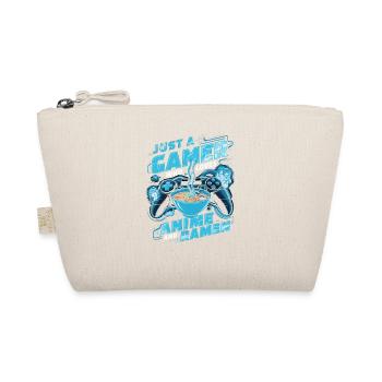Gamer, anime lover, and ramen fan - Organic Pouch - nature - Front