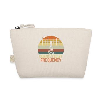 Amateur radio operator connected by frequency - Organic Pouch - nature - Front