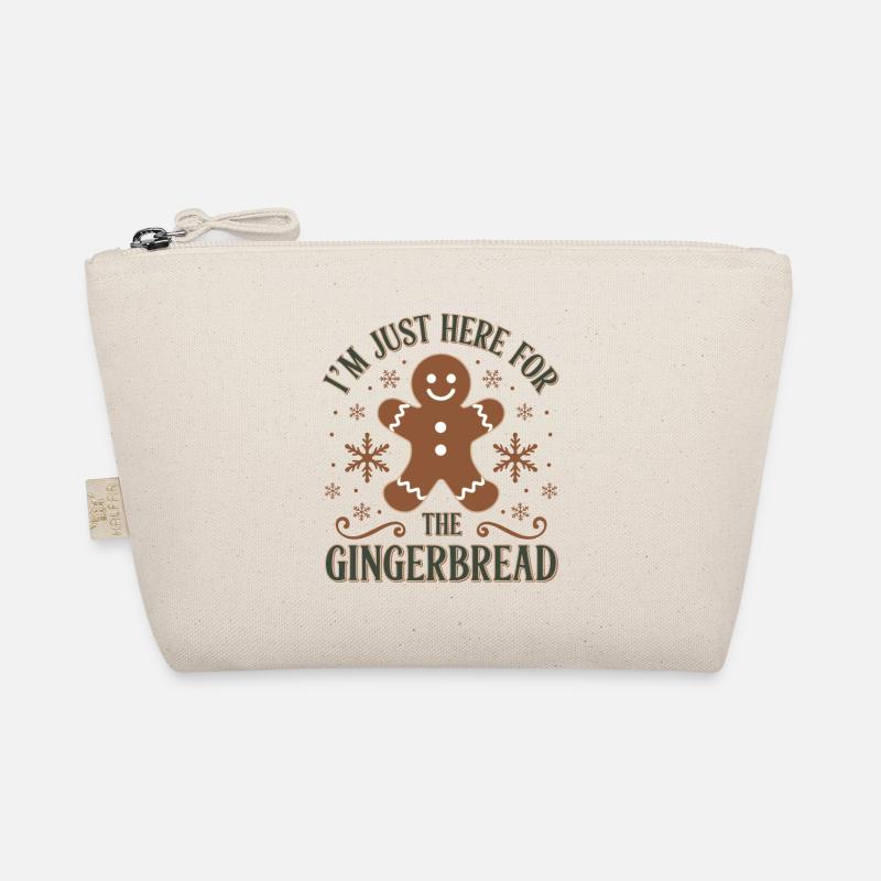 Gingerbread Lebkuchenmann Lebkuchen Weihnachten Bio-Täschchen