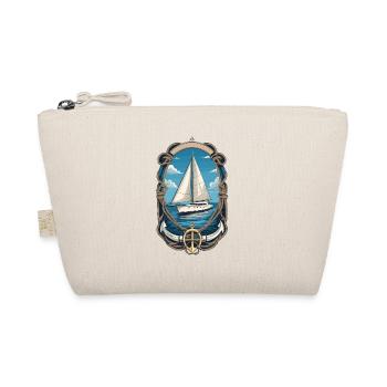 âSailboat adventure on the high seas - Organic Pouch - nature - Front
