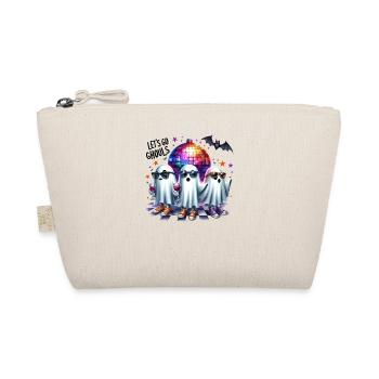 Halloween Partner Look Let's Go Ghouls Design - Organic Pouch - nature - Front